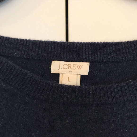 J Crew Decorative Sweater- 3/4 sleeve - Picture 2 of 5
